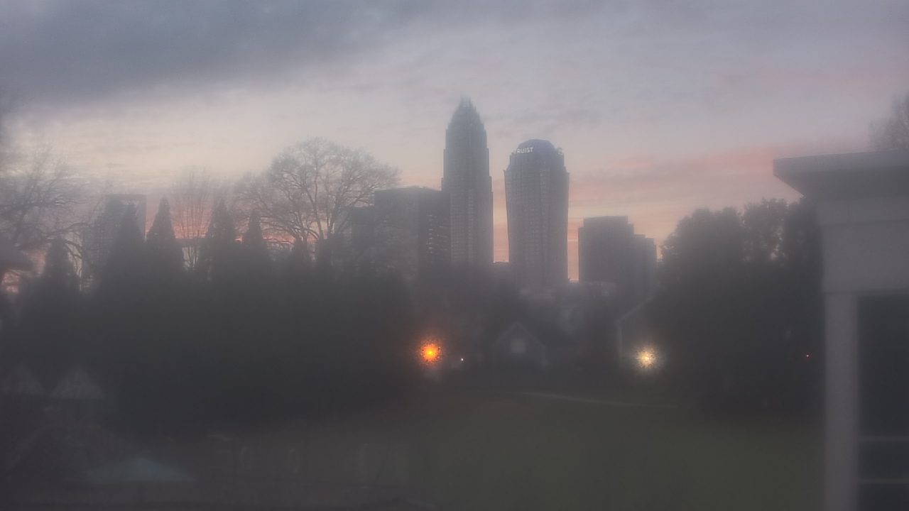 Thumbnail for current weather camera view from Trinity Episcopal School in Charlotte, North Carolina