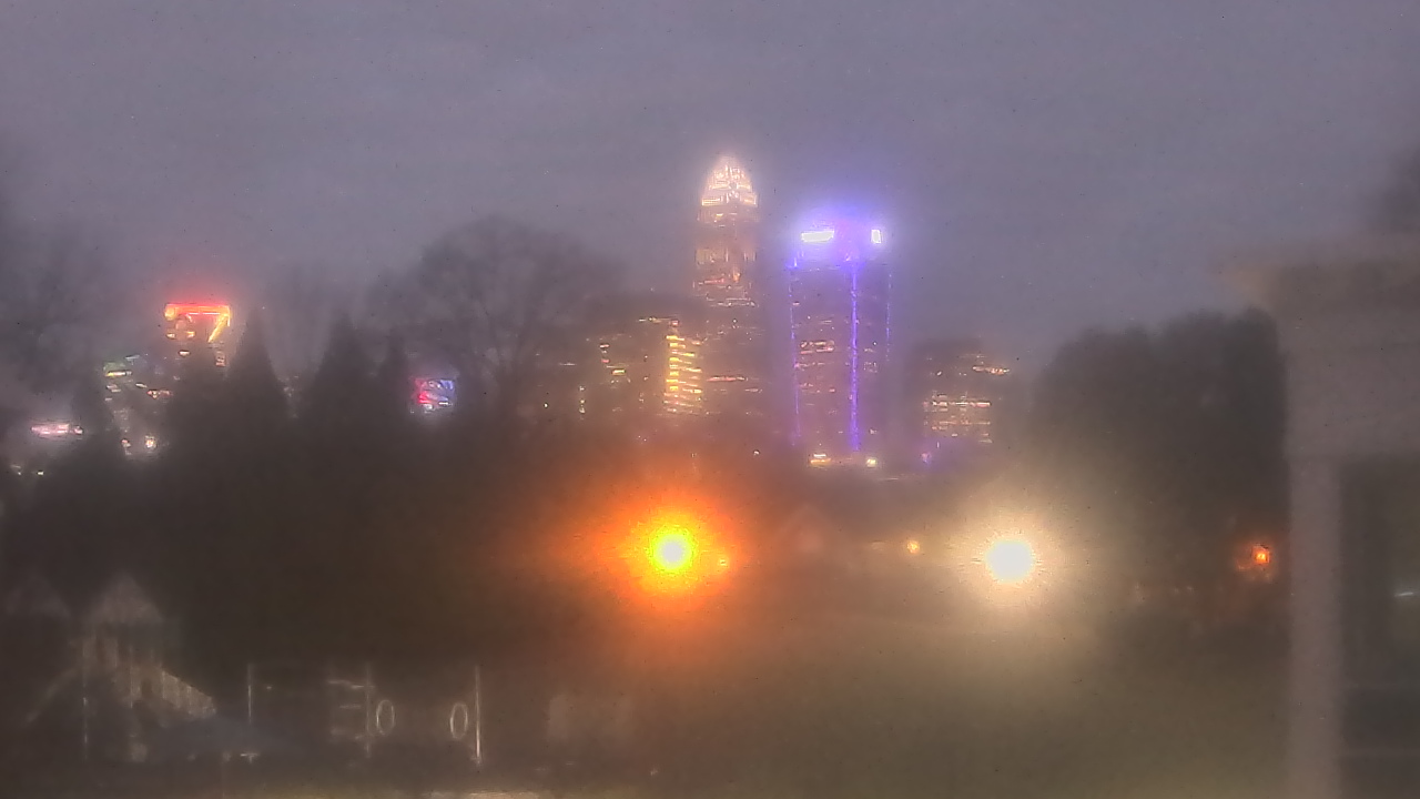Thumbnail for current weather camera view from Trinity Episcopal School in Charlotte, North Carolina