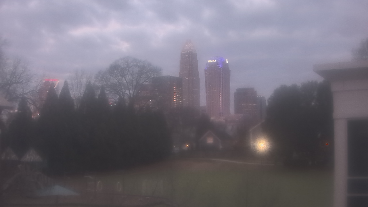 Thumbnail for current weather camera view from Trinity Episcopal School in Charlotte, North Carolina