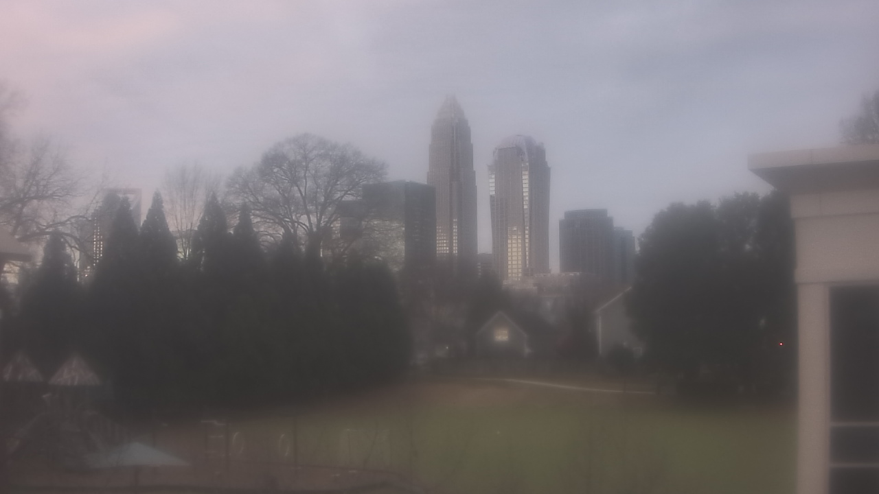 Thumbnail for current weather camera view from Trinity Episcopal School in Charlotte, North Carolina