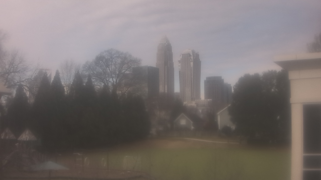 Thumbnail for current weather camera view from Trinity Episcopal School in Charlotte, North Carolina