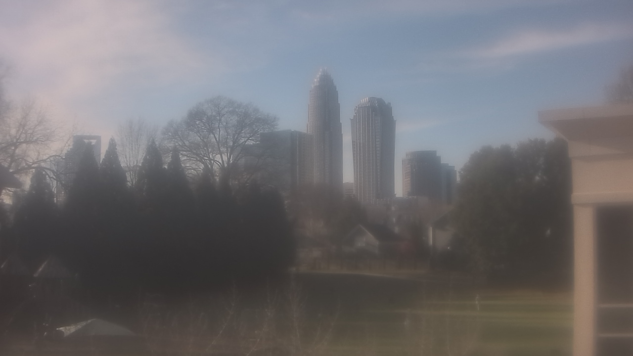 Thumbnail for current weather camera view from Trinity Episcopal School in Charlotte, North Carolina