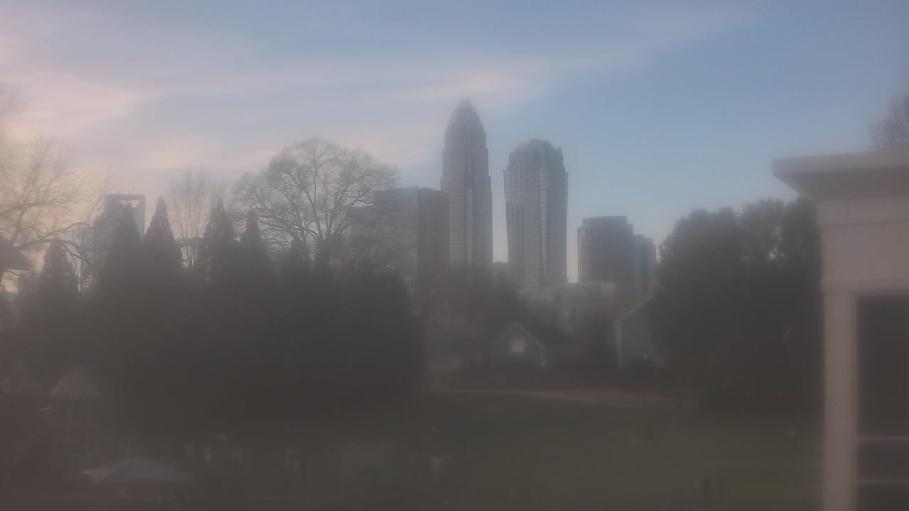 Thumbnail for current weather camera view from Trinity Episcopal School in Charlotte, North Carolina