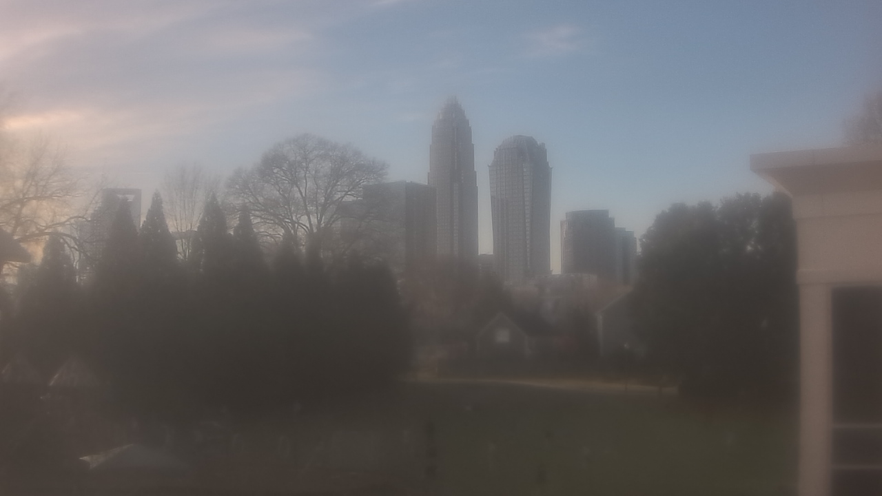 Thumbnail for current weather camera view from Trinity Episcopal School in Charlotte, North Carolina