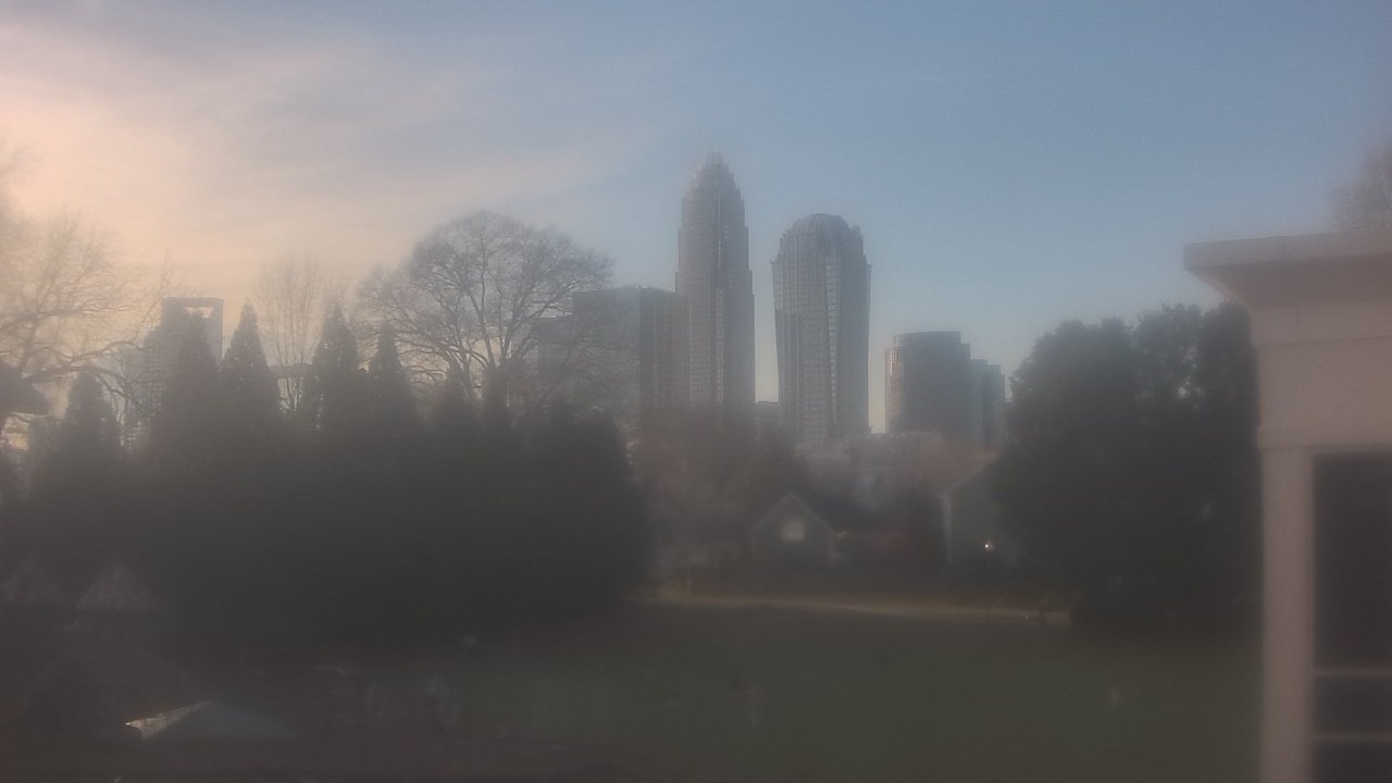 Thumbnail for current weather camera view from Trinity Episcopal School in Charlotte, North Carolina