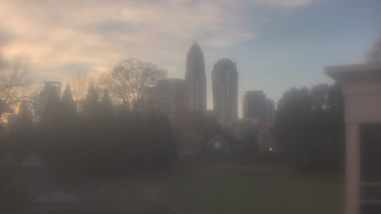 Thumbnail for current weather camera view from Trinity Episcopal School in Charlotte, North Carolina