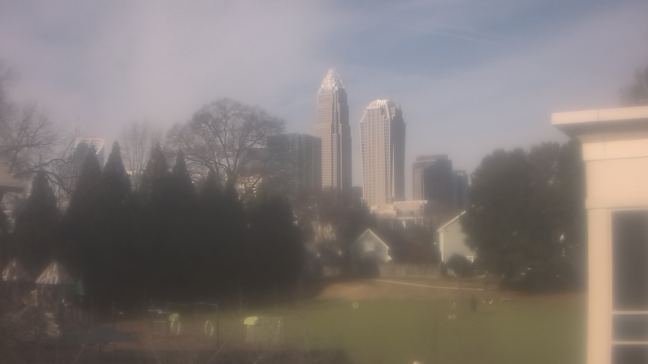 Thumbnail for current weather camera view from Trinity Episcopal School in Charlotte, North Carolina
