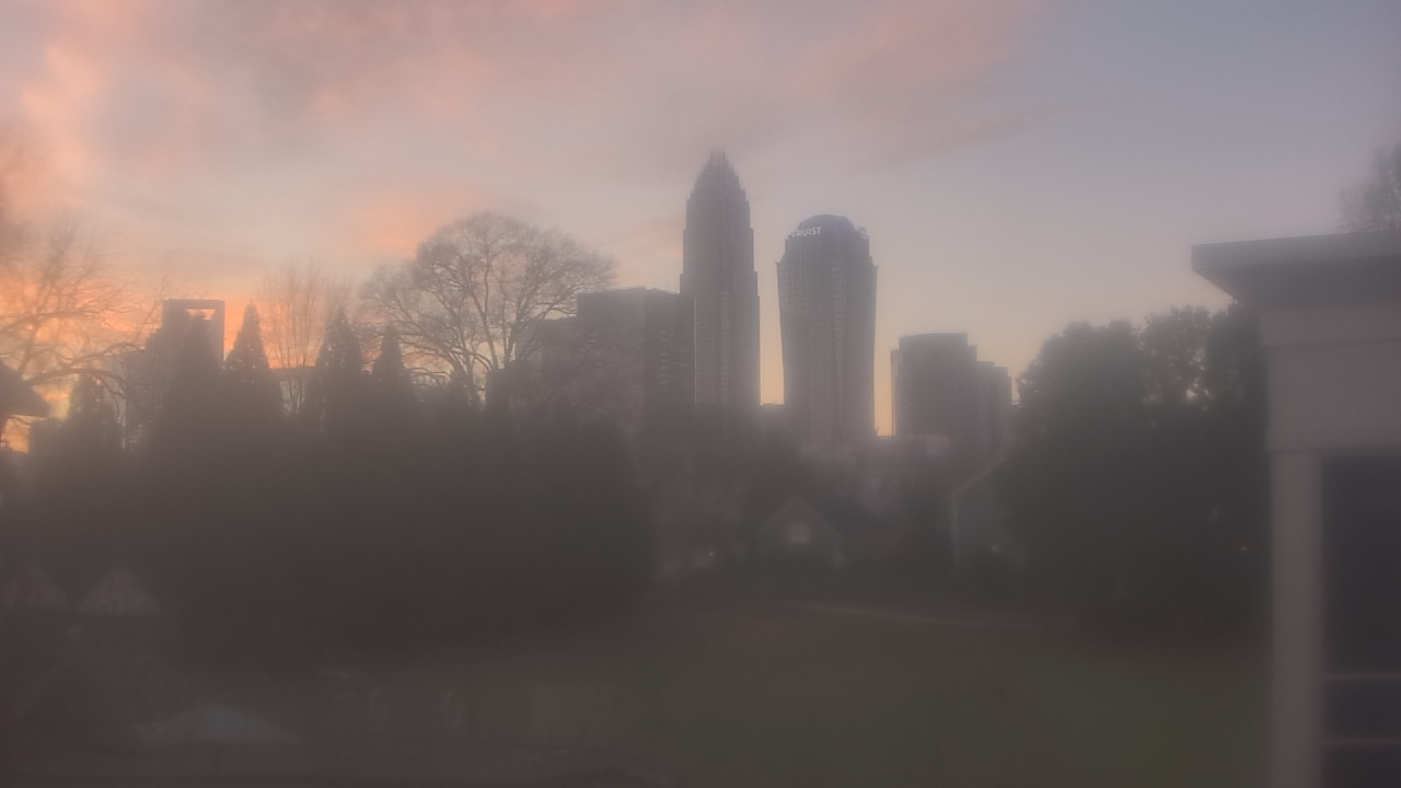 Thumbnail for current weather camera view from Trinity Episcopal School in Charlotte, North Carolina