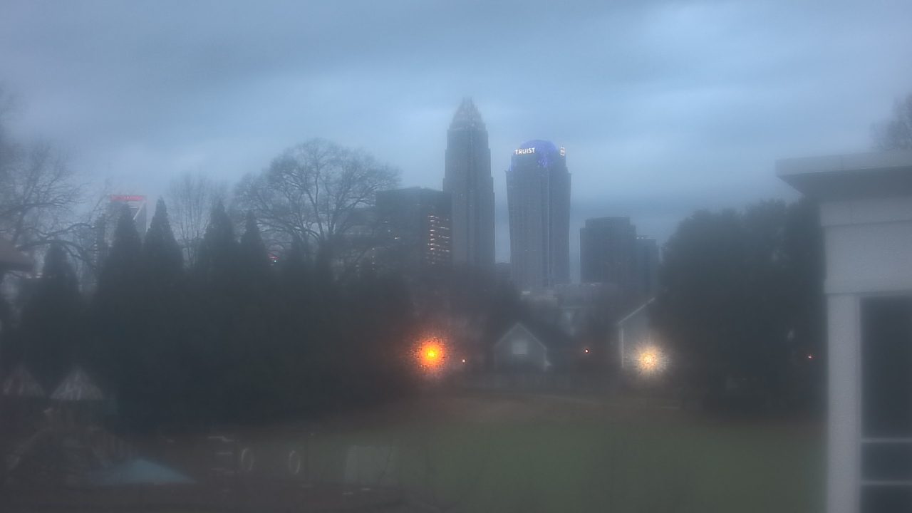 Thumbnail for current weather camera view from Trinity Episcopal School in Charlotte, North Carolina