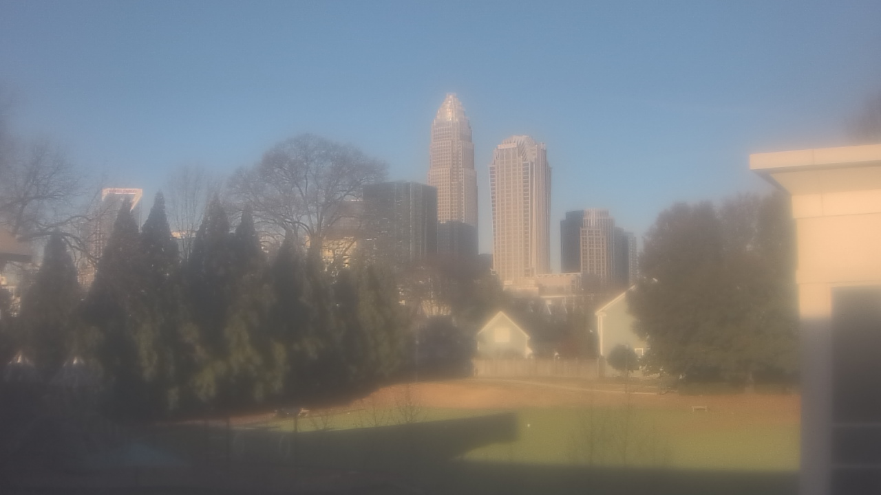 Thumbnail for current weather camera view from Trinity Episcopal School in Charlotte, North Carolina
