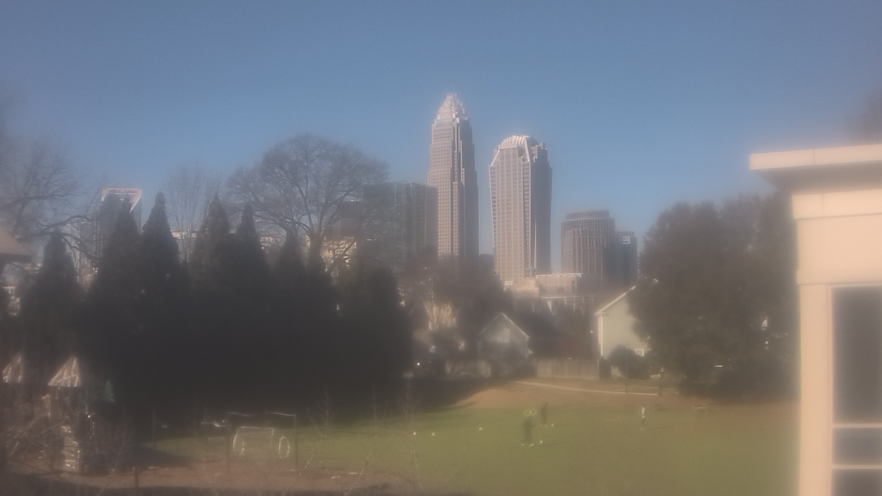 Thumbnail for current weather camera view from Trinity Episcopal School in Charlotte, North Carolina