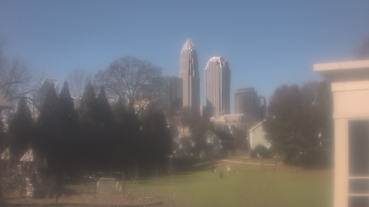 Thumbnail for current weather camera view from Trinity Episcopal School in Charlotte, North Carolina