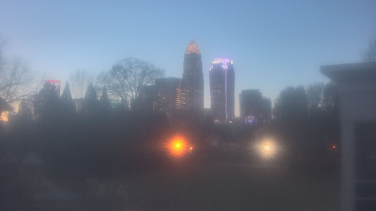 Thumbnail for current weather camera view from Trinity Episcopal School in Charlotte, North Carolina