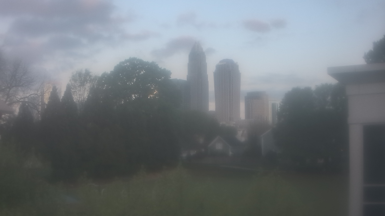 Thumbnail for current weather camera view from Trinity Episcopal School in Charlotte, North Carolina