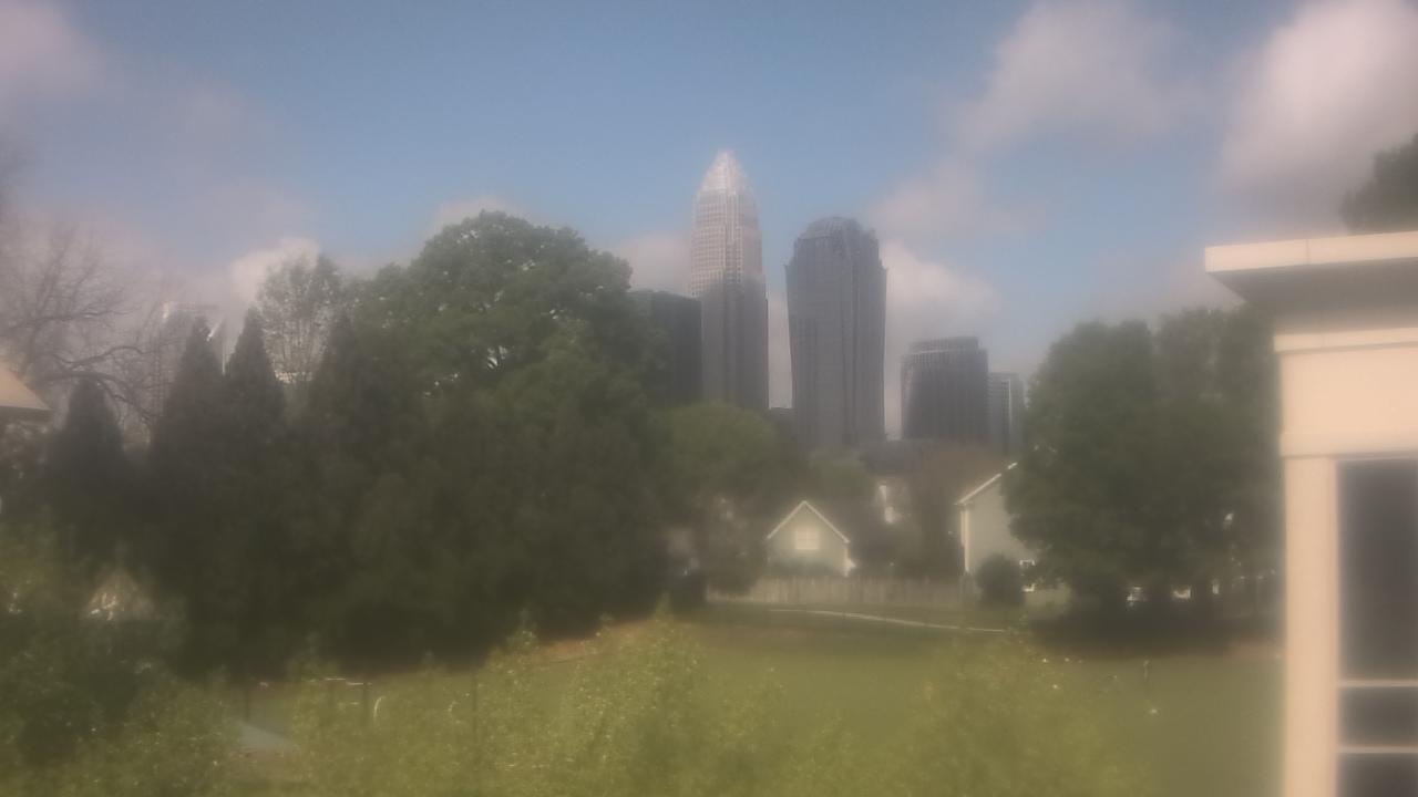 Thumbnail for current weather camera view from Trinity Episcopal School in Charlotte, North Carolina