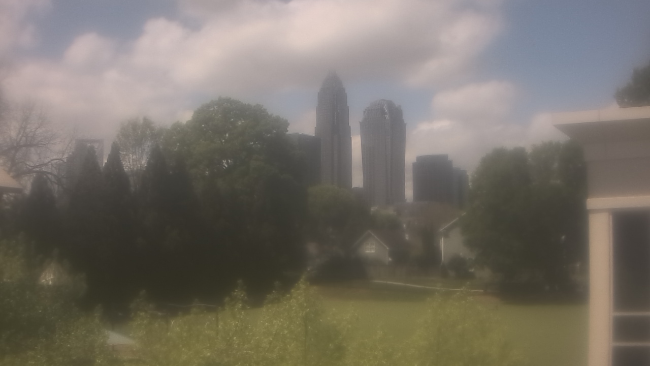 Thumbnail for current weather camera view from Trinity Episcopal School in Charlotte, North Carolina