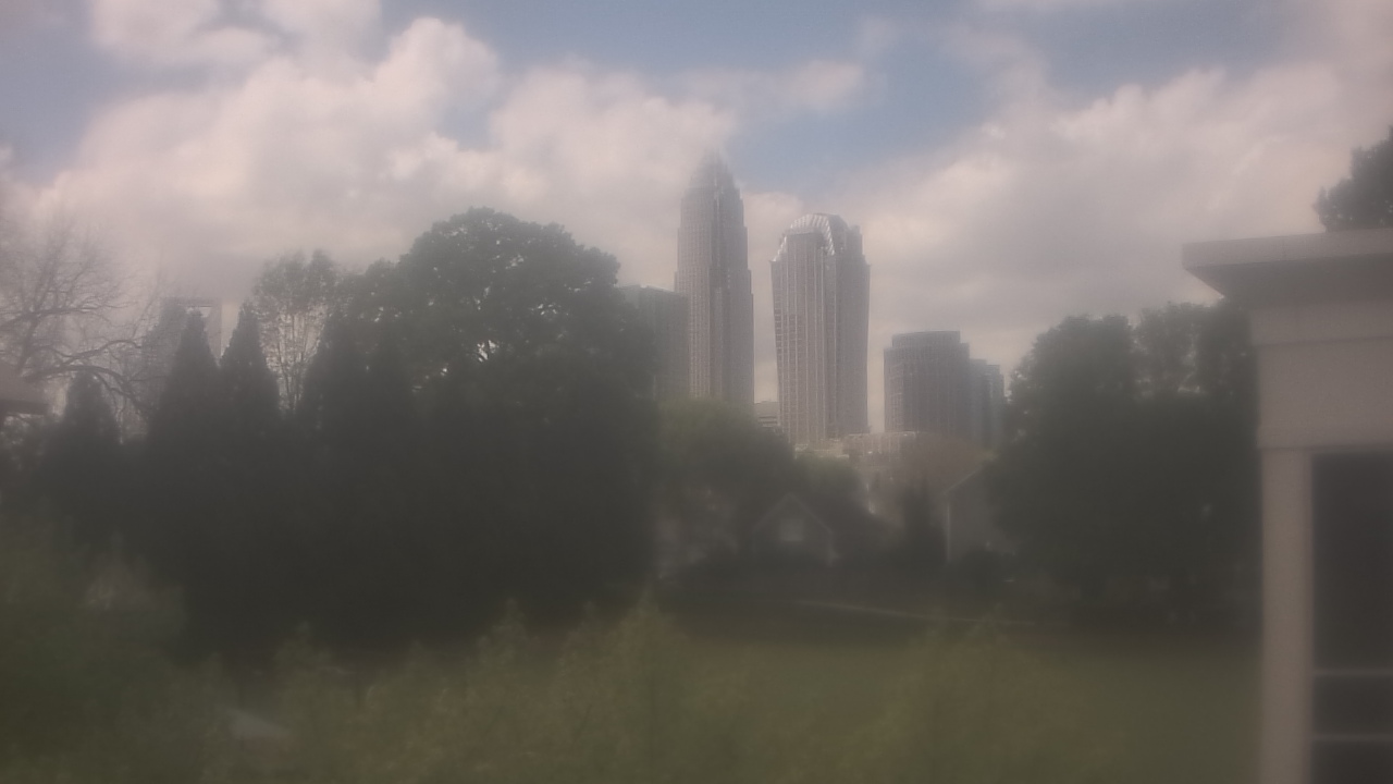 Thumbnail for current weather camera view from Trinity Episcopal School in Charlotte, North Carolina