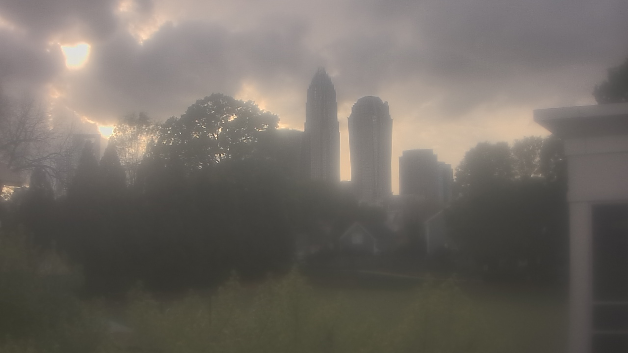 Thumbnail for current weather camera view from Trinity Episcopal School in Charlotte, North Carolina