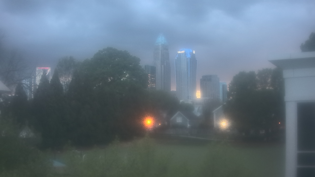 Thumbnail for current weather camera view from Trinity Episcopal School in Charlotte, North Carolina