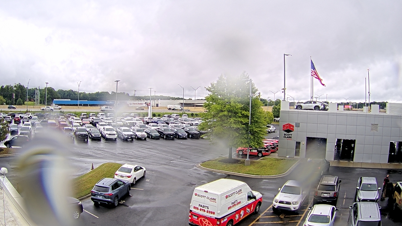 Thumbnail for current weather camera view from Scott Clarks Toyota in Stallings, North Carolina