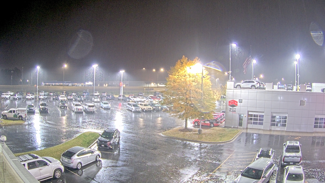 Thumbnail for current weather camera view from Scott Clarks Toyota in Stallings, North Carolina
