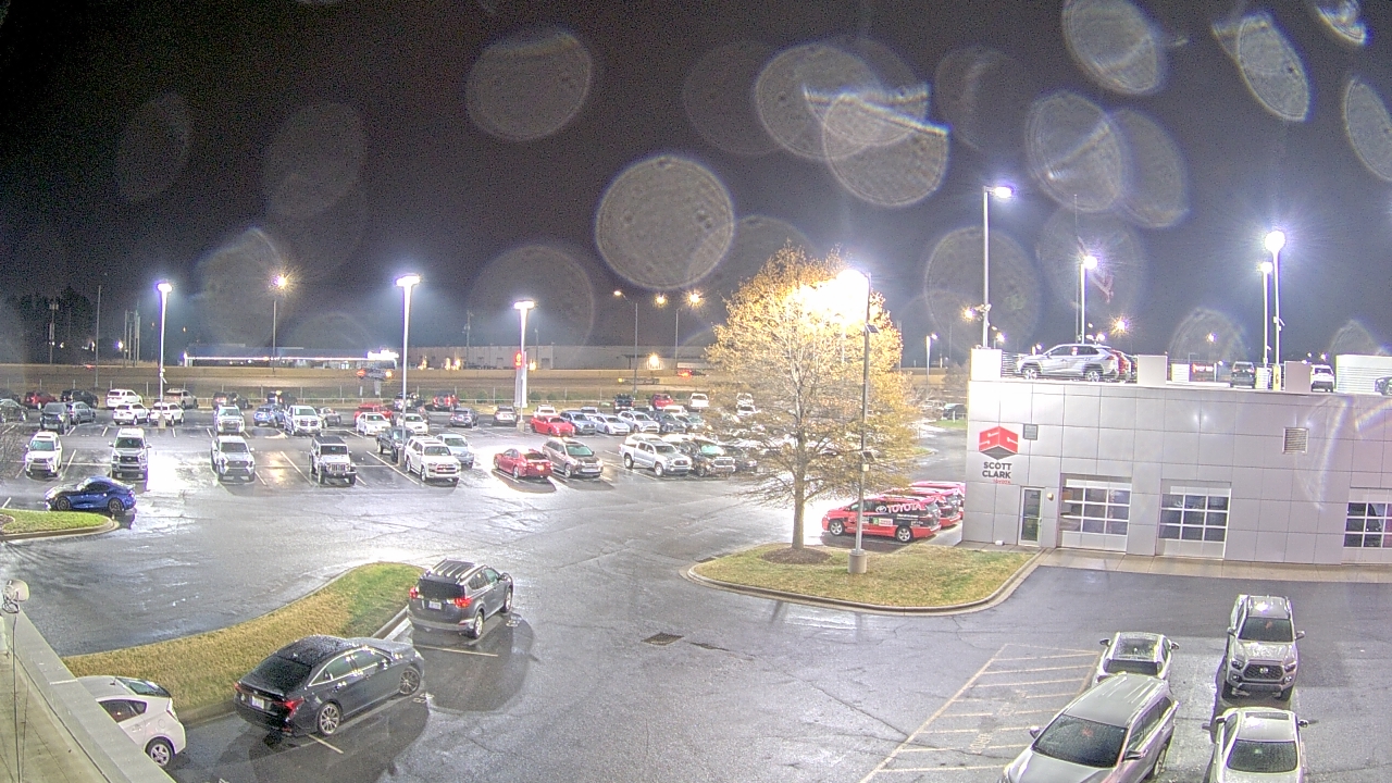 Thumbnail for current weather camera view from Scott Clarks Toyota in Stallings, North Carolina
