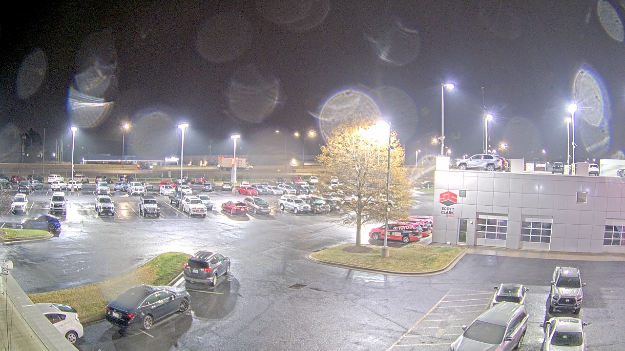 Thumbnail for current weather camera view from Scott Clarks Toyota in Stallings, North Carolina