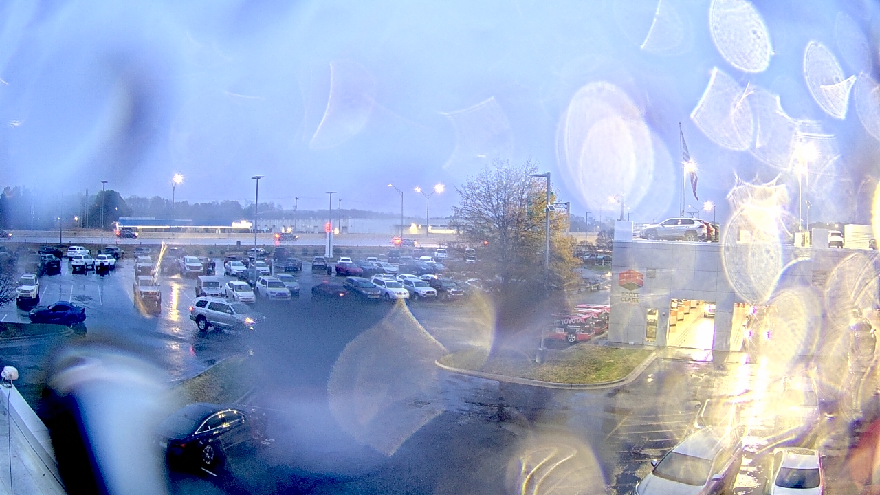 Thumbnail for current weather camera view from Scott Clarks Toyota in Stallings, North Carolina