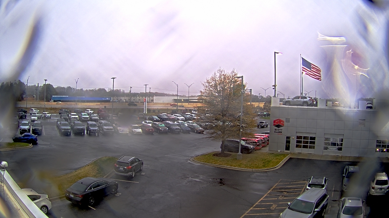 Thumbnail for current weather camera view from Scott Clarks Toyota in Stallings, North Carolina