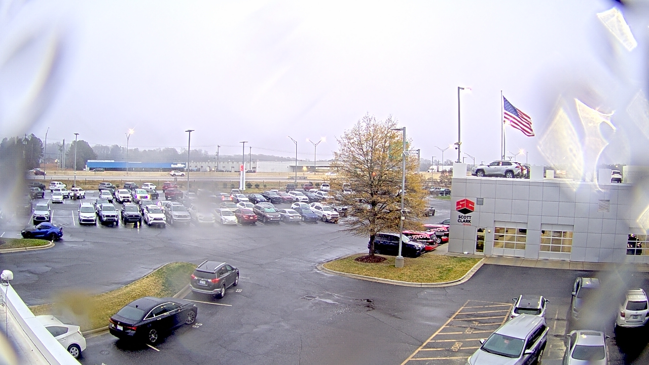 Thumbnail for current weather camera view from Scott Clarks Toyota in Stallings, North Carolina