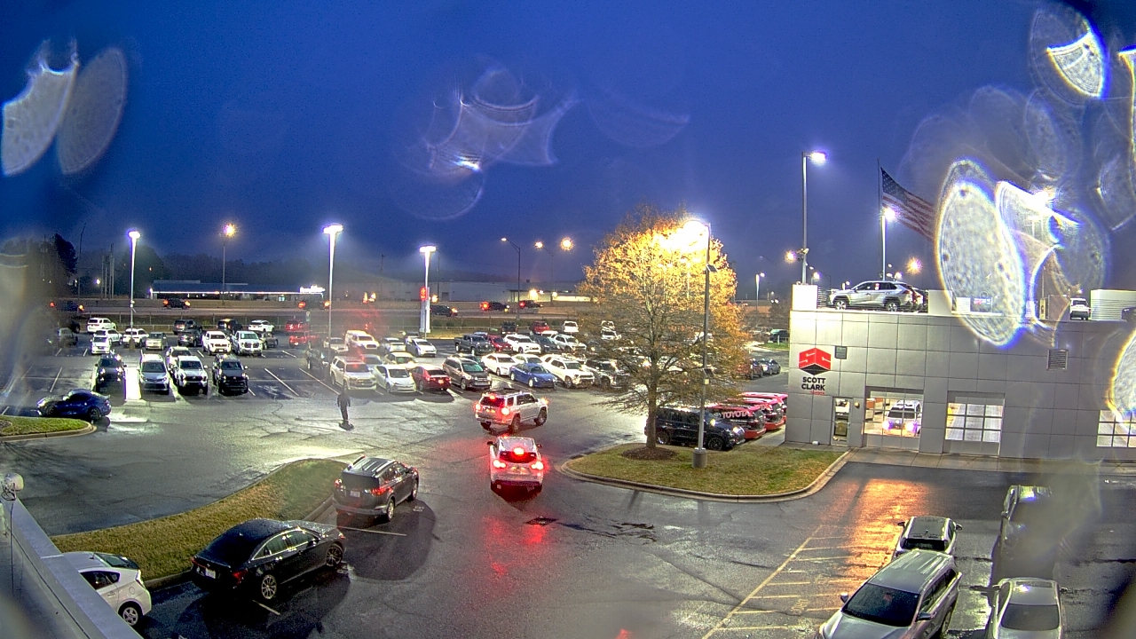 Thumbnail for current weather camera view from Scott Clarks Toyota in Stallings, North Carolina