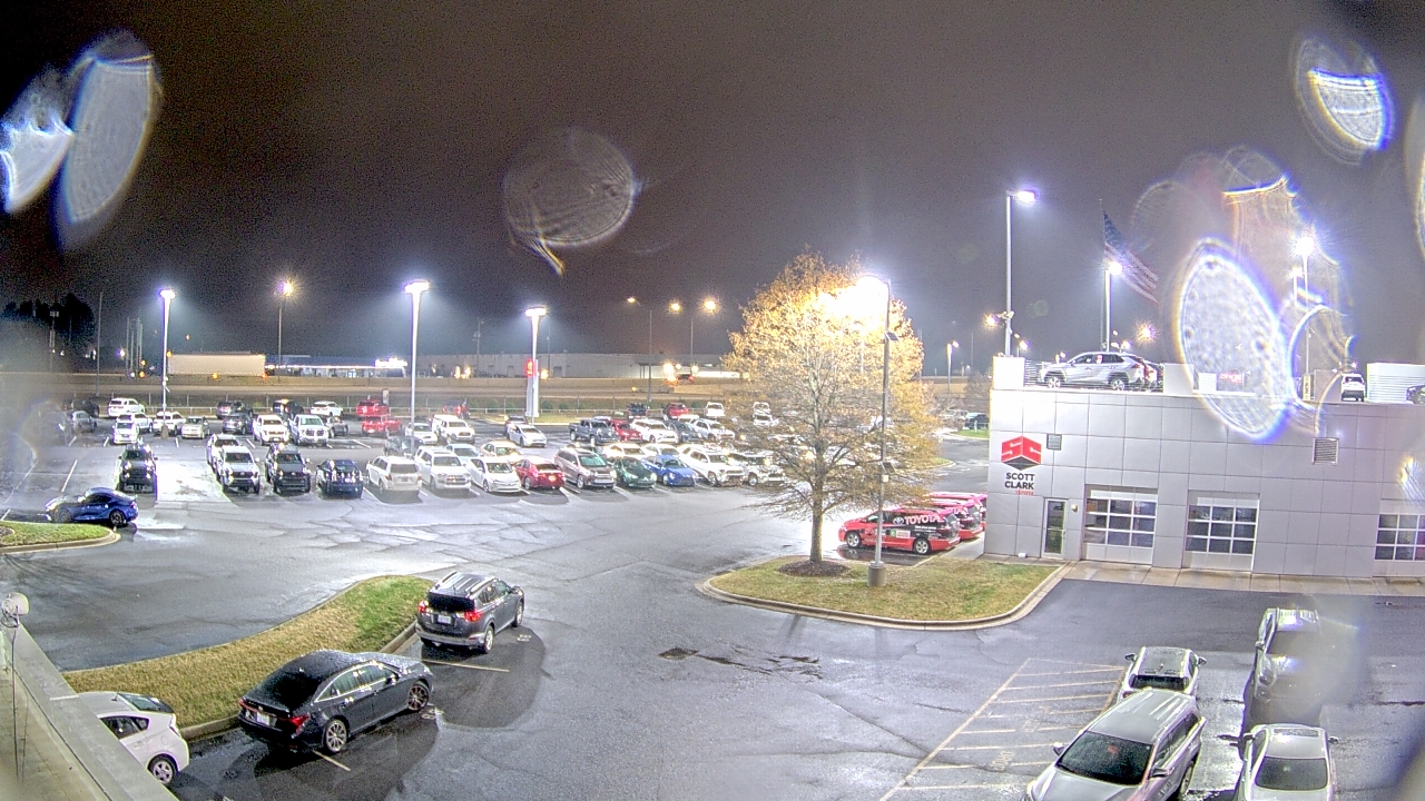 Thumbnail for current weather camera view from Scott Clarks Toyota in Stallings, North Carolina