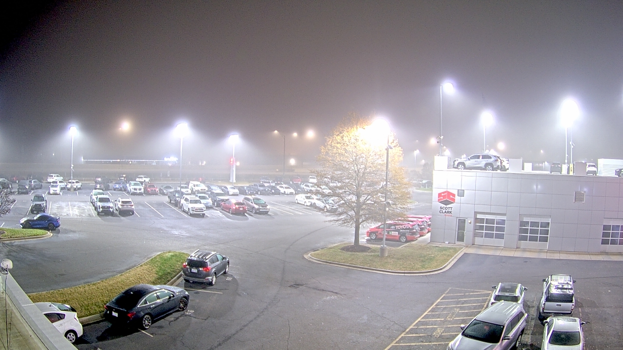 Thumbnail for current weather camera view from Scott Clarks Toyota in Stallings, North Carolina