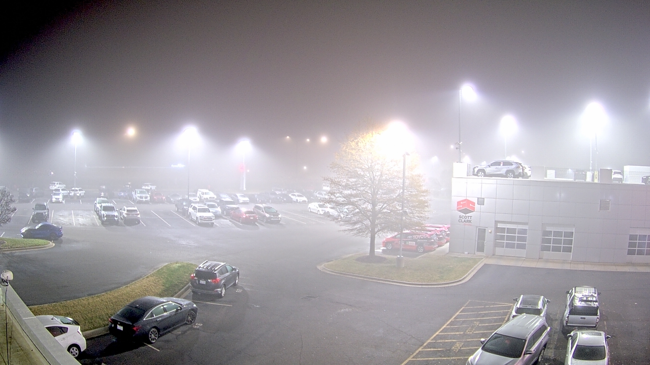 Thumbnail for current weather camera view from Scott Clarks Toyota in Stallings, North Carolina