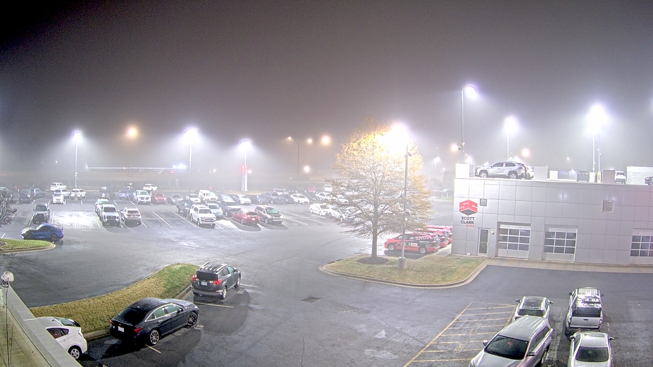 Thumbnail for current weather camera view from Scott Clarks Toyota in Stallings, North Carolina