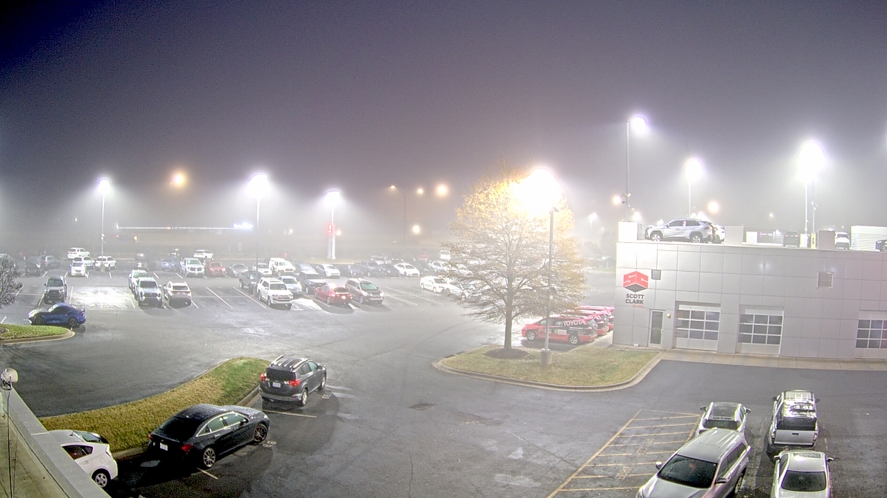 Thumbnail for current weather camera view from Scott Clarks Toyota in Stallings, North Carolina