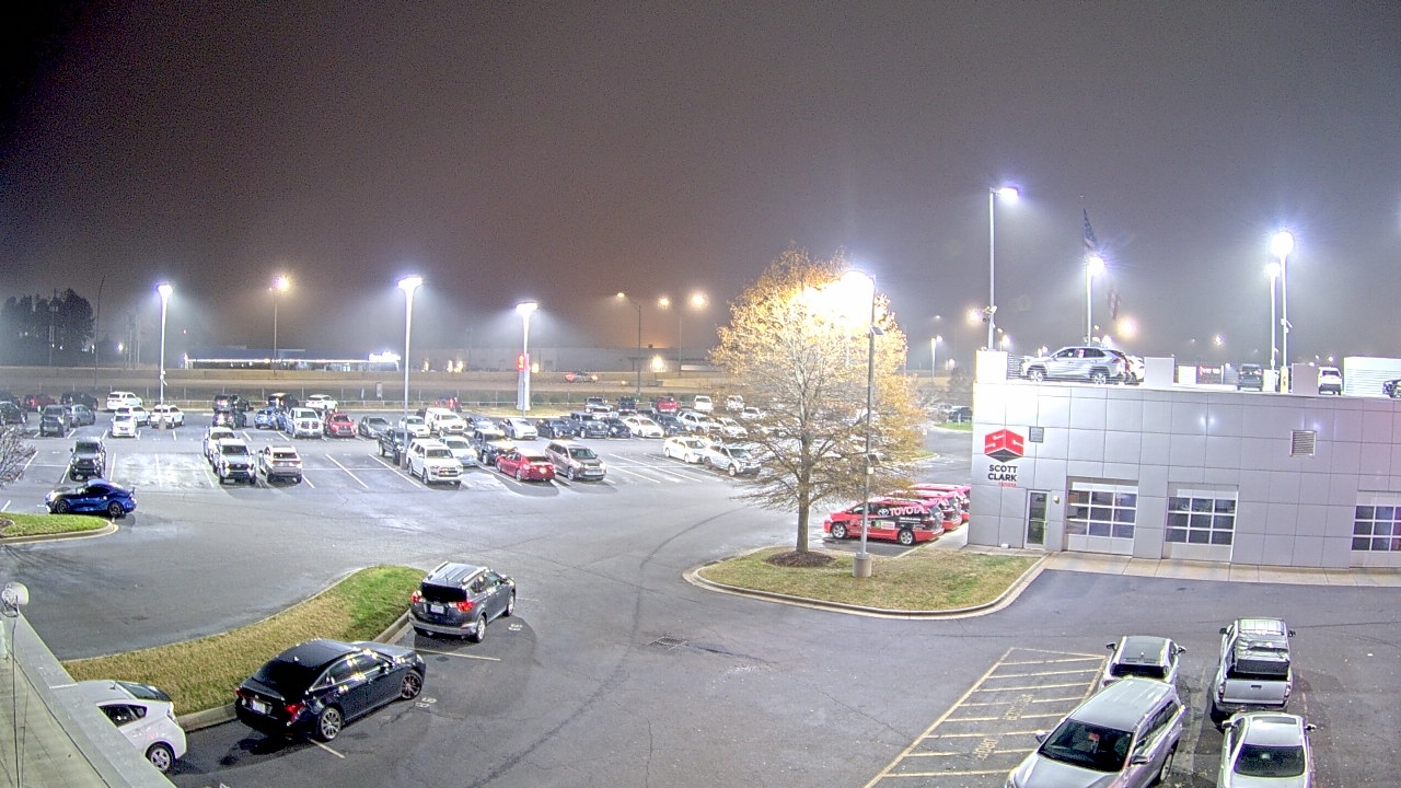 Thumbnail for current weather camera view from Scott Clarks Toyota in Stallings, North Carolina