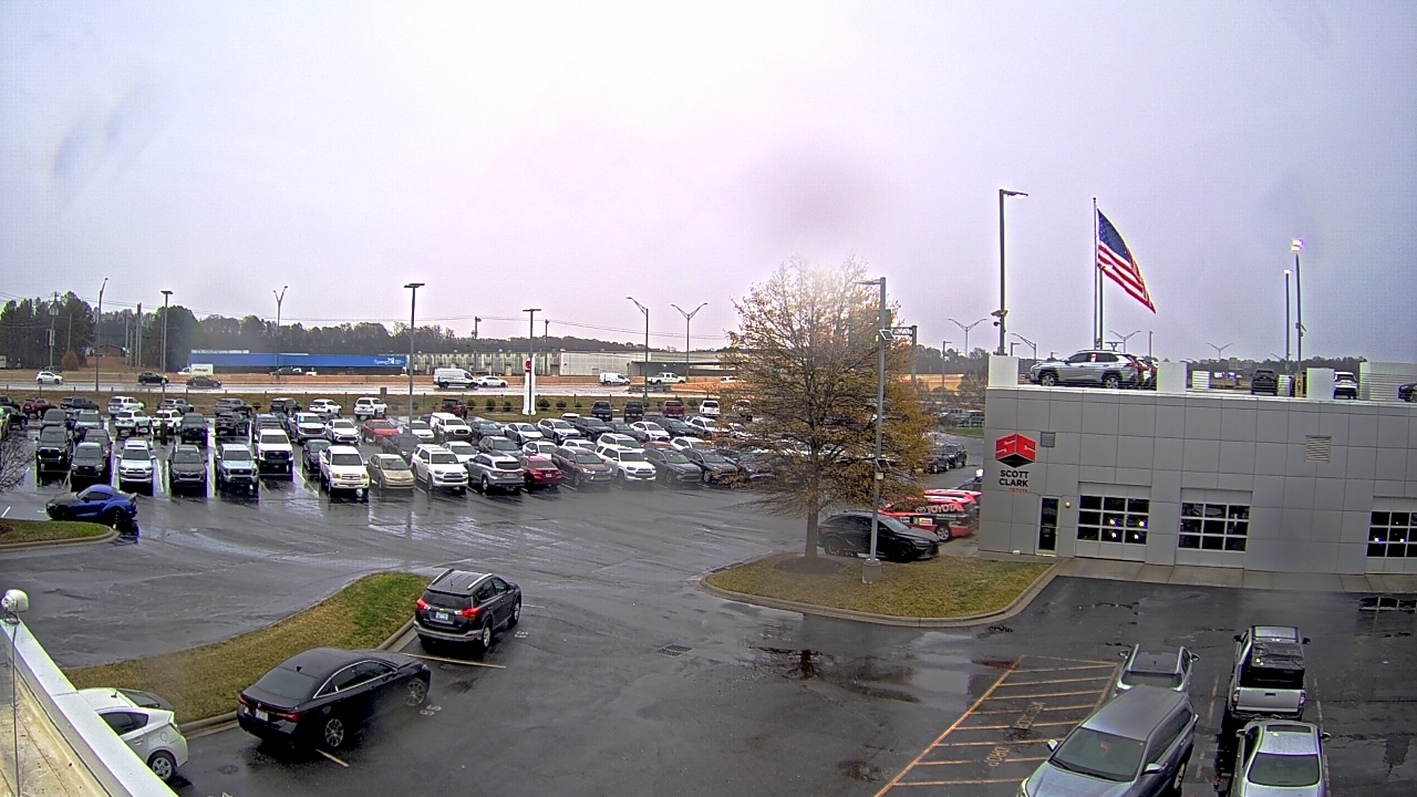 Thumbnail for current weather camera view from Scott Clarks Toyota in Stallings, North Carolina