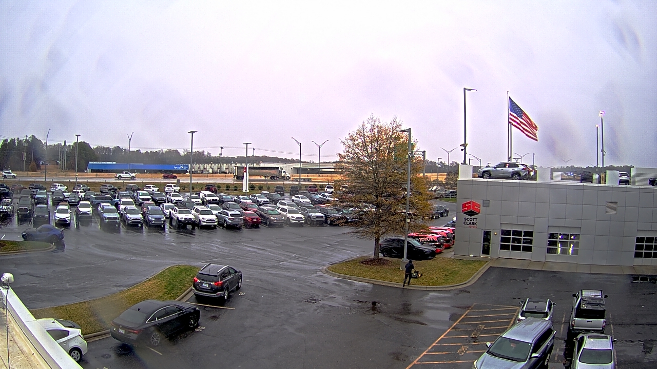 Thumbnail for current weather camera view from Scott Clarks Toyota in Stallings, North Carolina