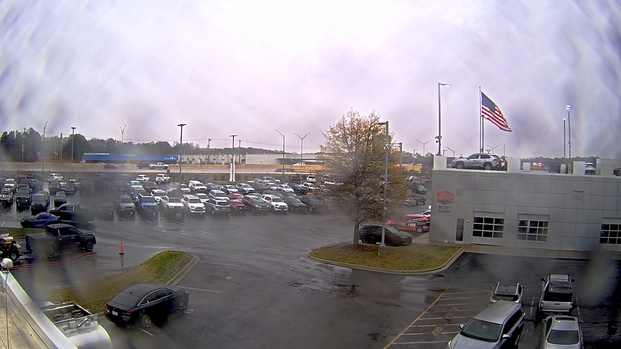 Thumbnail for current weather camera view from Scott Clarks Toyota in Stallings, North Carolina