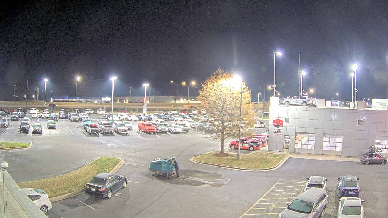 Thumbnail for current weather camera view from Scott Clarks Toyota in Stallings, North Carolina