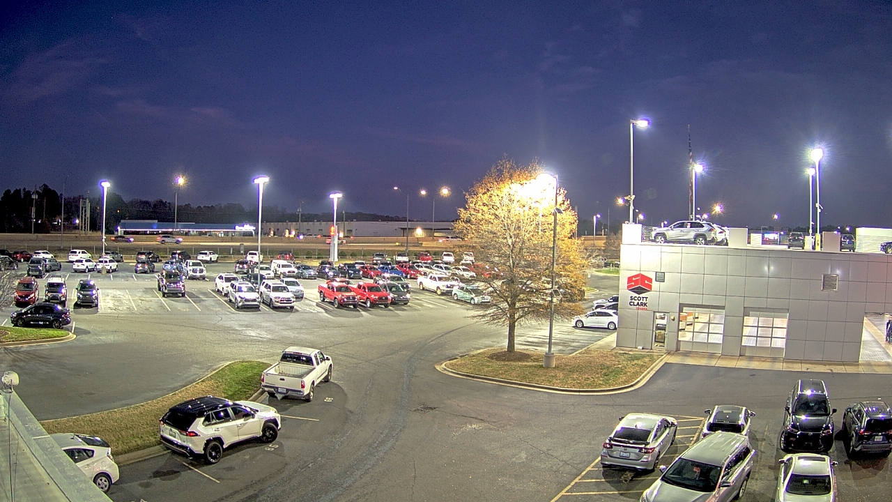Thumbnail for current weather camera view from Scott Clarks Toyota in Stallings, North Carolina