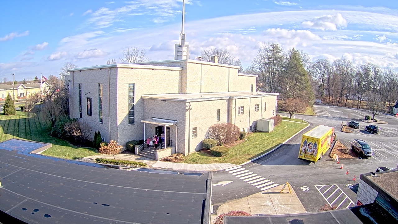 Thumbnail for current weather camera view from St. Bridget School in Cheshire, Connecticut