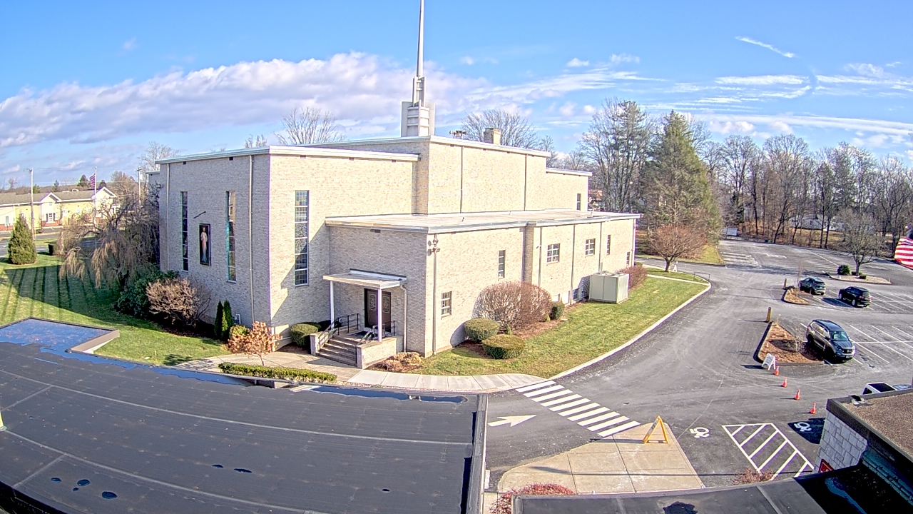 Thumbnail for current weather camera view from St. Bridget School in Cheshire, Connecticut
