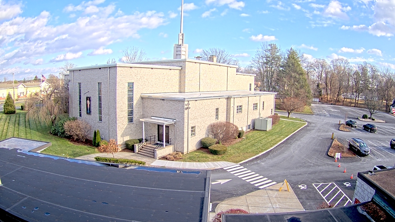 Thumbnail for current weather camera view from St. Bridget School in Cheshire, Connecticut