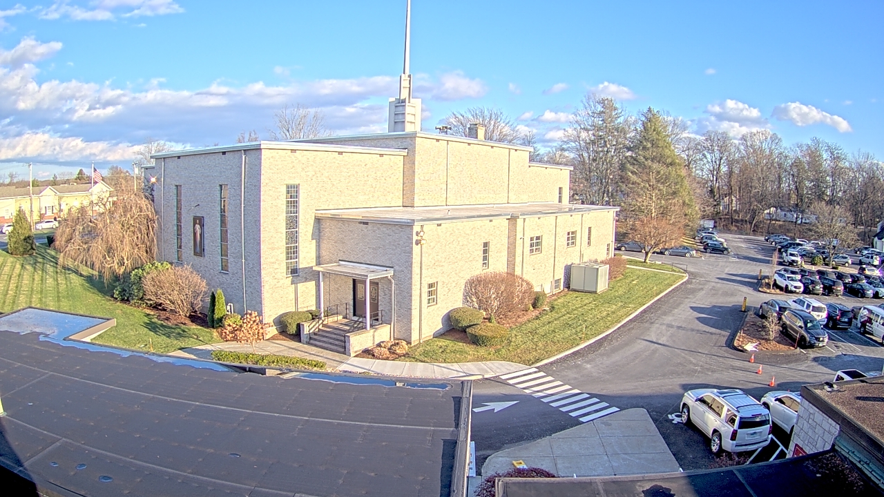 Thumbnail for current weather camera view from St. Bridget School in Cheshire, Connecticut