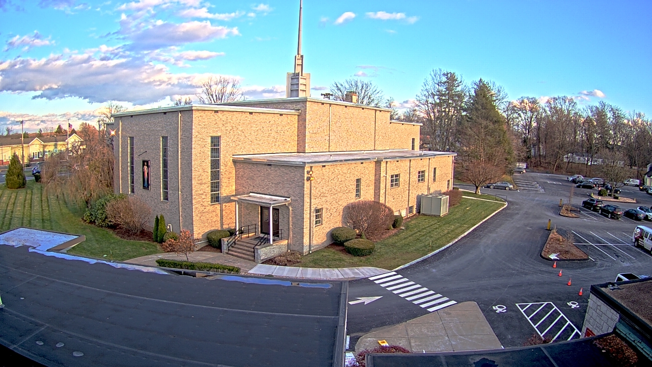 Thumbnail for current weather camera view from St. Bridget School in Cheshire, Connecticut