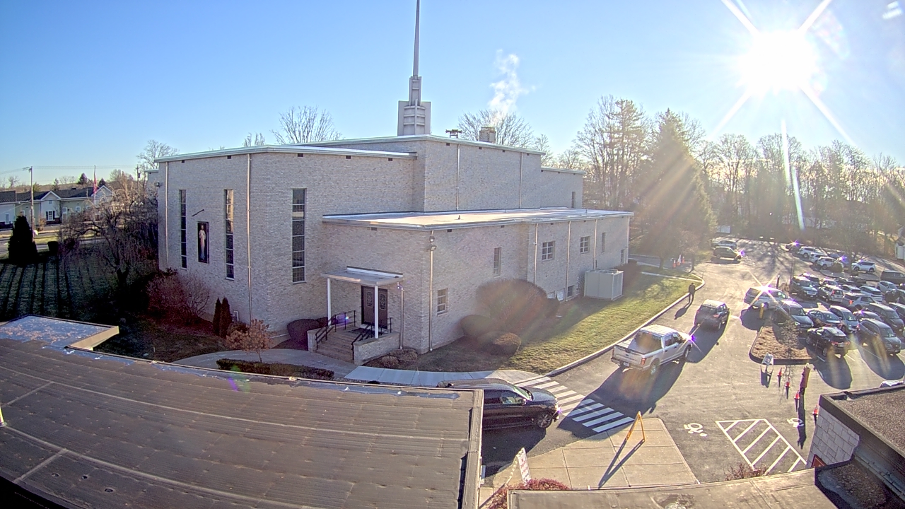 Thumbnail for current weather camera view from St. Bridget School in Cheshire, Connecticut