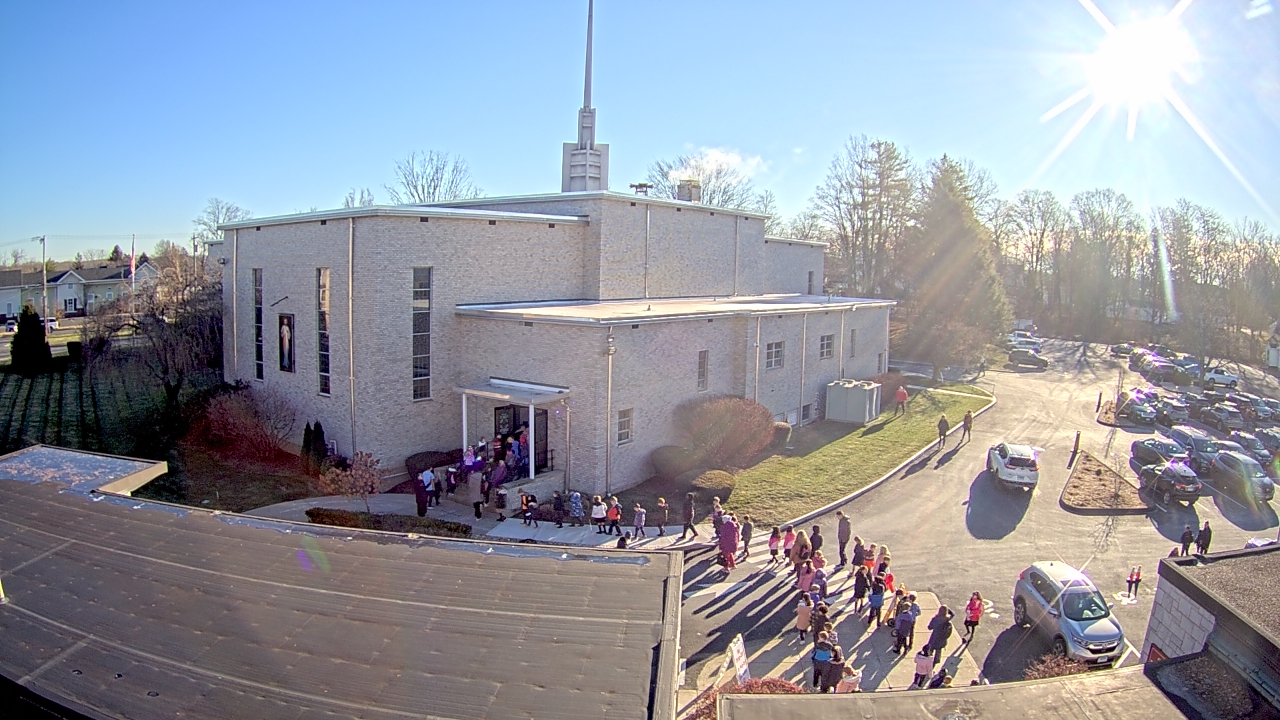 Thumbnail for current weather camera view from St. Bridget School in Cheshire, Connecticut