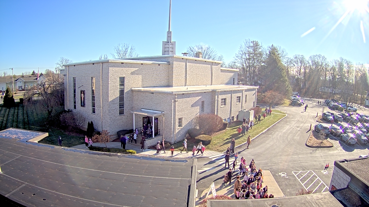 Thumbnail for current weather camera view from St. Bridget School in Cheshire, Connecticut